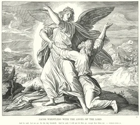 Jacob Wrestling with the Angel of the Lord