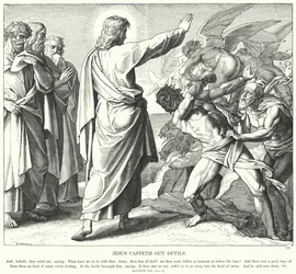 Jesus Casts Out Devils