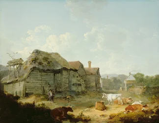A Farmyard, Otford, Kent