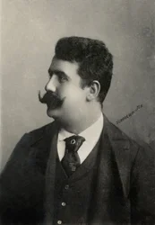 Portrait of the Italian Composer Ruggero Leoncavallo