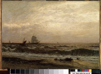 Ships on the sea