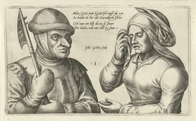 Farewell of a Soldier (Puns on the Relationship Between Man and Woman)
