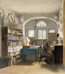 The Artist in his Study