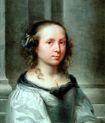 Portrait of a Girl with a Watchful or Guarded Look