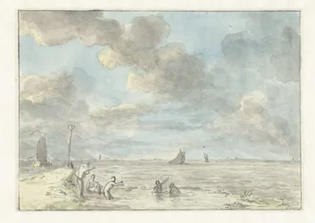 De Baak, a Bathing Place on the IJ