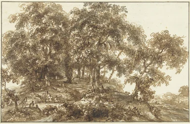 Landscape with Group of Trees