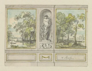 Design Drawing for a Room Wall