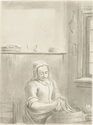 Kitchen Maid with Tub