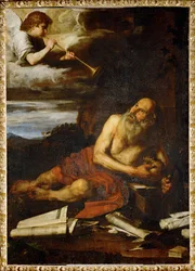 Saint Jerome with the Angel of the Last Judgement