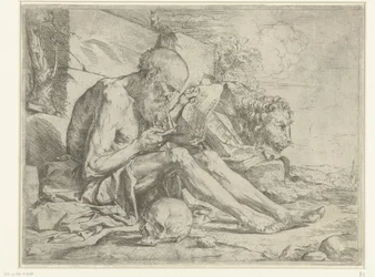 Saint Jerome Reading
