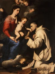 Mary with the Child and Saint Bruno