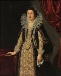 Portrait of a Woman, Possibly Maria Magdalena of Austria