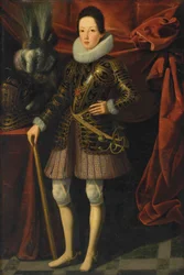 Portrait of young Ferdinand II de