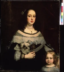 Portrait of a Lady and a Little Girl