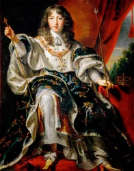 Louis XIV, King of France in His Coronation Robes