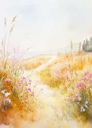 Golden Meadow Path