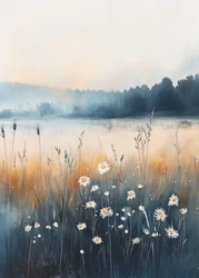 Misty Meadow Daisies