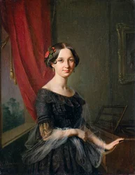 Portrait of Józefa Sługocka