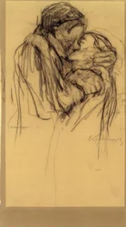 K. Kollwitz, The Kiss