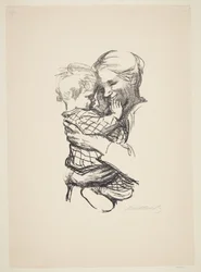 Mother with Child in Her Arms