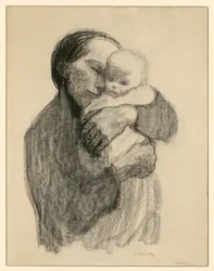 Mother with Infant in Her Arms