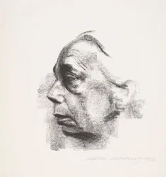 Self-Portrait in Profile