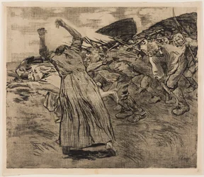 Sheet 5 from the cycle “Peasant War”