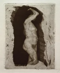 Standing Female Nude