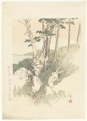 Rabbits and a Mole