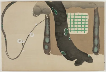 Flowers of a Hundred Worlds (Momoyogusa): Plum by the Eaves
