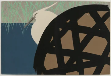 Flowers of a Hundred Worlds (Momoyogusa): White Heron