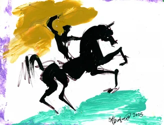 Dynamic Rearing Horse