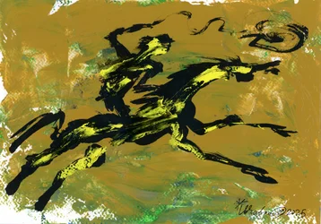 Galloping Cowboy