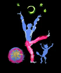 Magical Night Juggler
