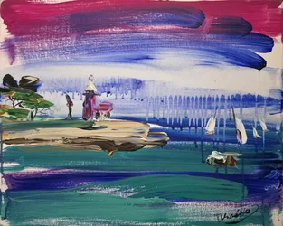 Vibrant Coastal Waters