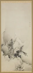 Winter Landscape: a Ravine