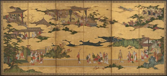 Scenes from the Life of the Ming Huang Emperor and Yang Guifei