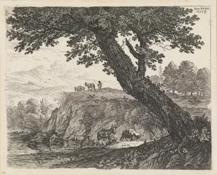 Landscape with Two Muleteers
