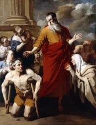 Saint Paul Healing the Sick at Lystra
