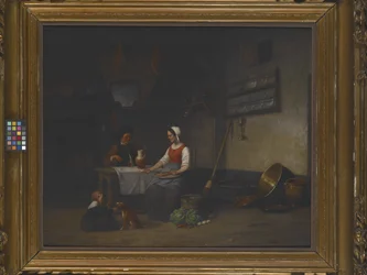 Interior Scene, date unknown