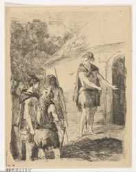 Kaibar hospitably received by Borgar Aeddon (series title)