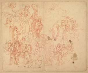 Figure Studies (recto); Figure Studies (verso)