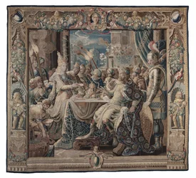Cleopatra Entertains Antony