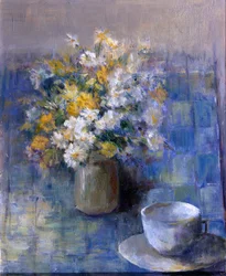 Teacup and Daisies