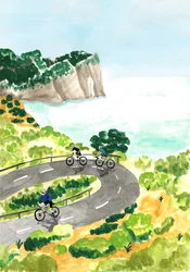 Coastal Cycling Adventure