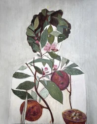 Botanical Figure with Oranges