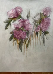 Soft Peony Blooms
