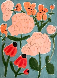 Colorful Abstract Garden