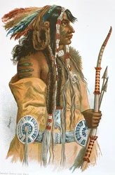 A Mandan Indian, c.1833-34
