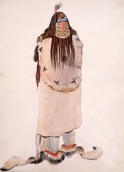 Awaschó-dichsas, Hidatsa Man